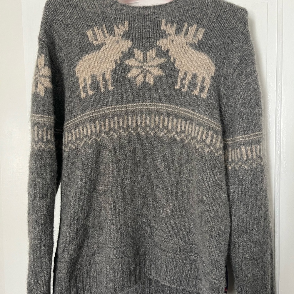 Abercrombie & Fitch Handknit Wool Sweater
